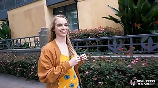 Real Teens - Petite Russian Gets Tight Pussy Fishy